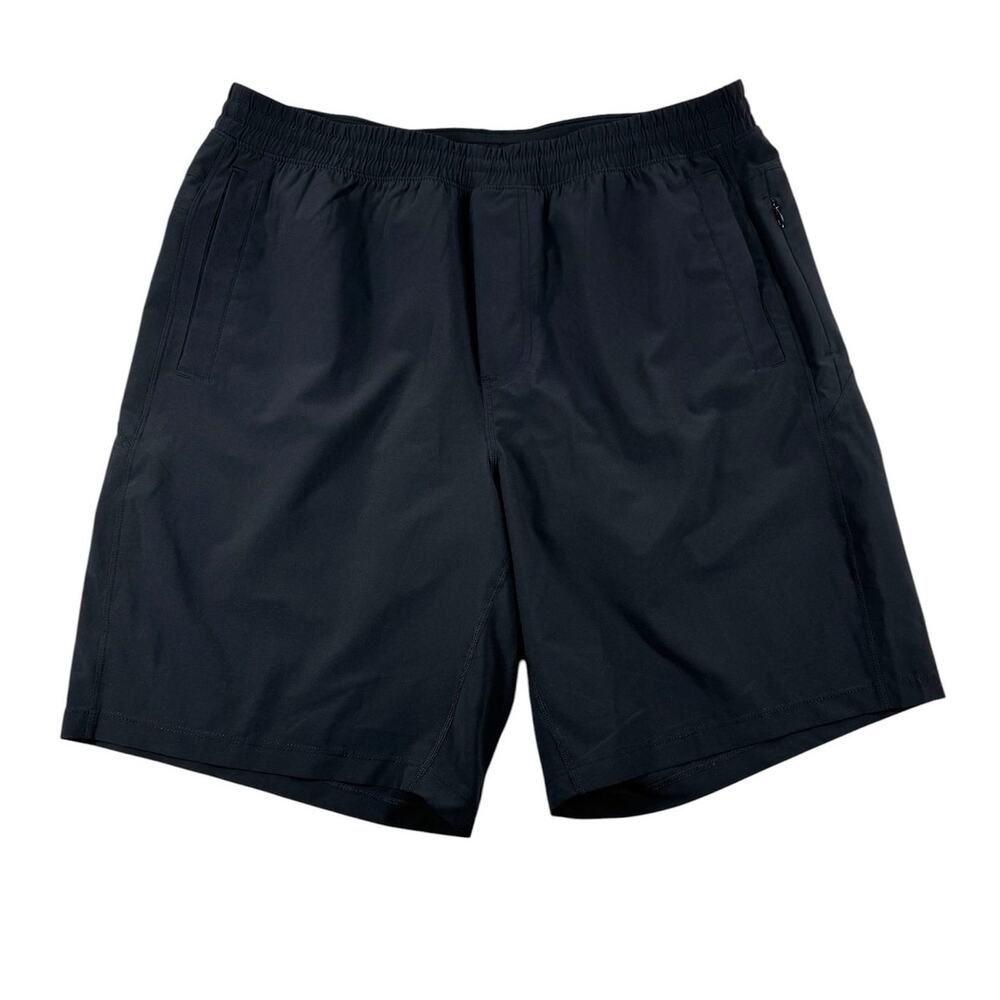 Birddogs Workout Shorts XL Long Black Lined Performance Gym Athleisure Active